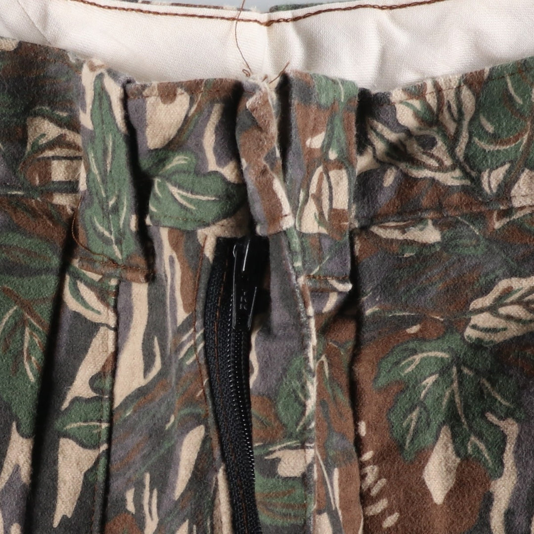 Camouflage Real Tree Camo Cargo Pants, Men's Size W39 unclear Khaki type sage green Vintage Second Hand