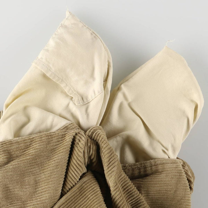 Brooks Brothers ESTABLISHED 1818 Two-pleat Corduroy Pants, Men's, Size W32 cotton Beige type Vintage Second Hand