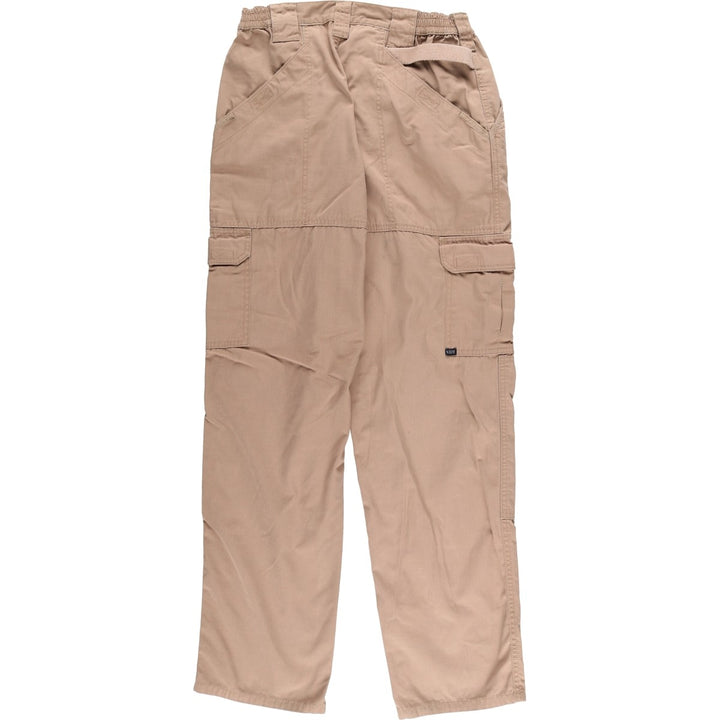 5.11 Tactical Series Double Knee Ripstop Military Cargo Pants, Men's, Size W35 (civilian product) unclear beige type brown Vintage Second Hand