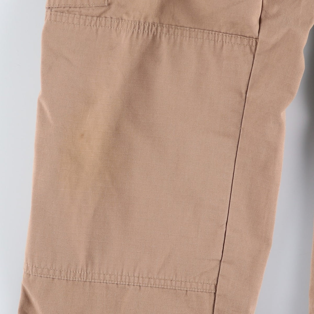 5.11 Tactical Series Double Knee Ripstop Military Cargo Pants, Men's, Size W35 (civilian product) unclear beige type brown Vintage Second Hand