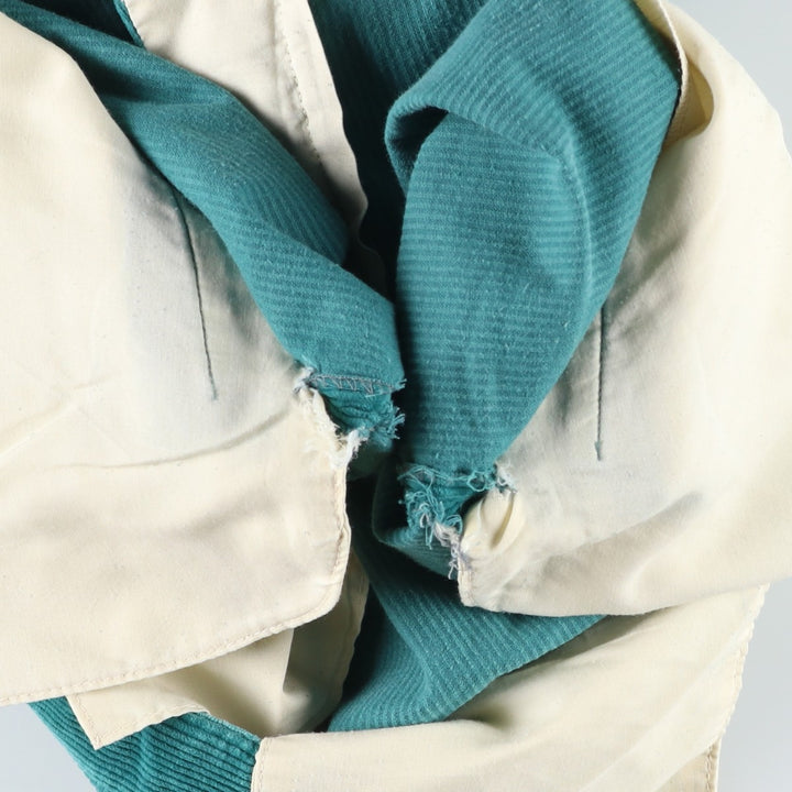 Vintage 80s-90'S LANDS'END corduroy pants, made in the USA, men's size W34. unclear Emerald green Vintage Second Hand