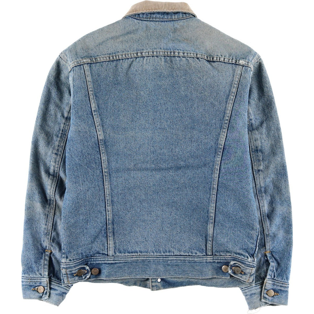 Vintage Lee STORM RIDER denim jacket from the 1980'S and 1990s, size M, men's. unclear blue type Vintage Second Hand