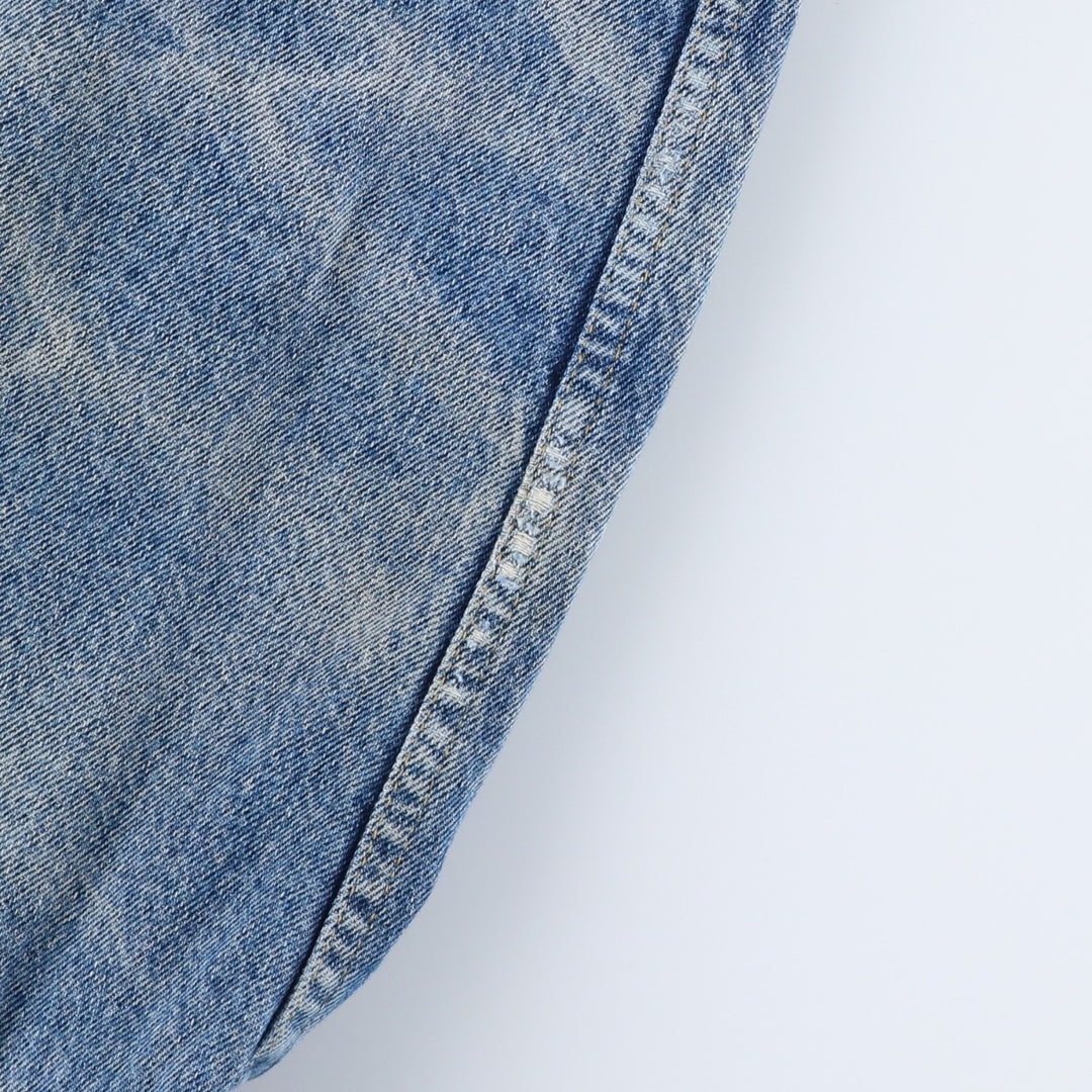 Vintage Lee STORM RIDER denim jacket from the 1980'S and 1990s, size M, men's. unclear blue type Vintage Second Hand