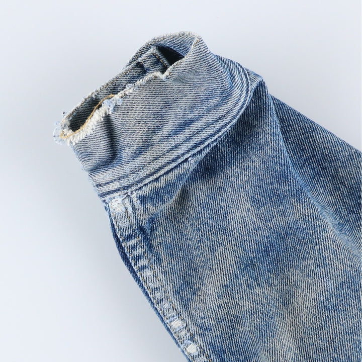 Vintage Lee STORM RIDER denim jacket from the 1980'S and 1990s, size M, men's. unclear blue type Vintage Second Hand