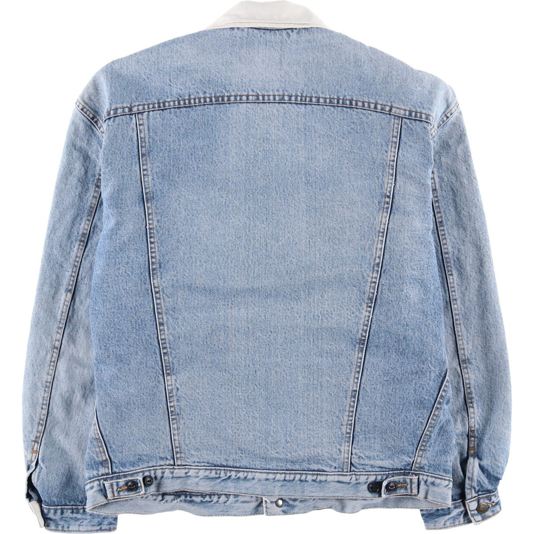 Vintage Lee STORM RIDER denim jacket from the 1980'S and 1990s, size XL, men's. unclear blue type Vintage Second Hand