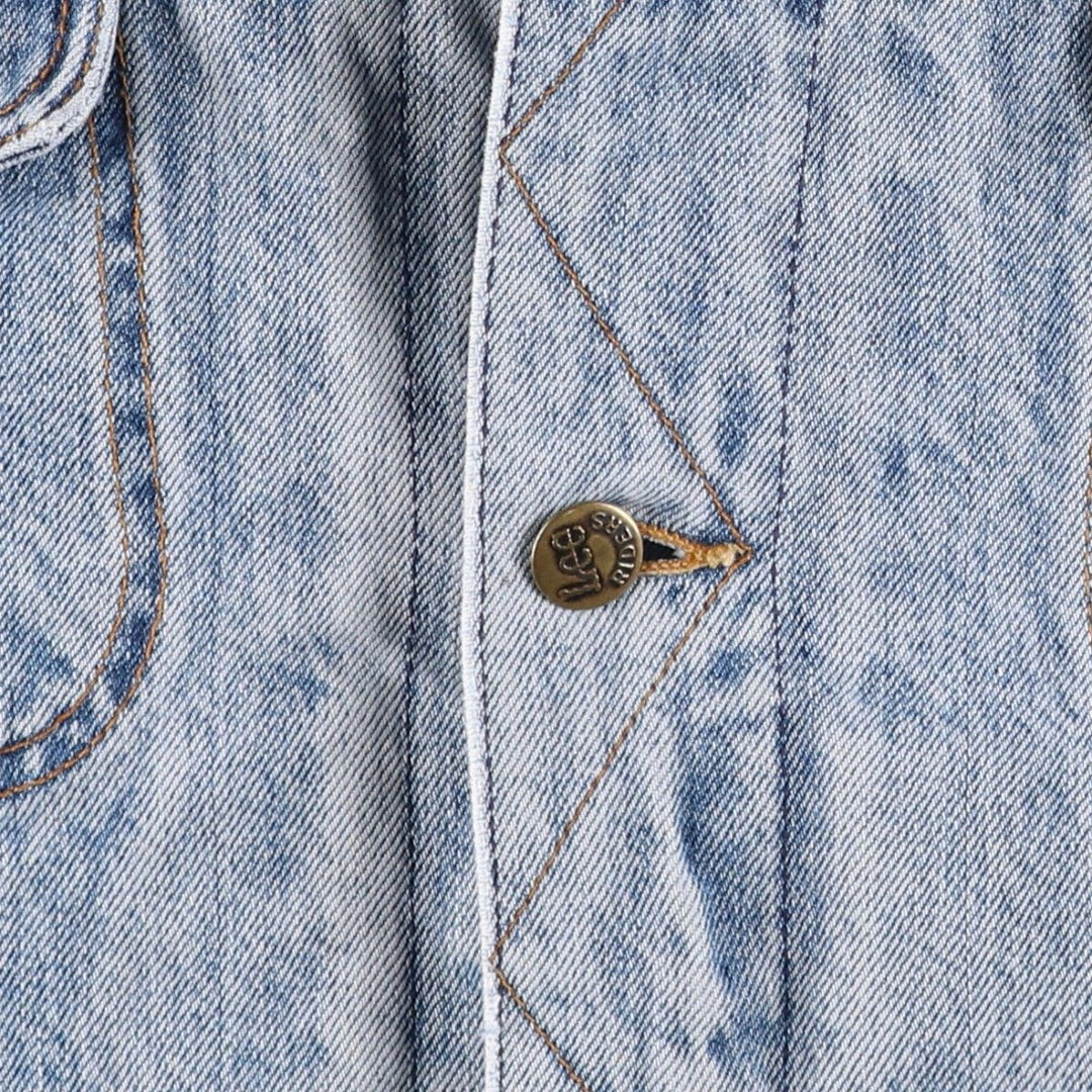 Vintage Lee STORM RIDER denim jacket from the 1980'S and 1990s, size XL, men's. unclear blue type Vintage Second Hand