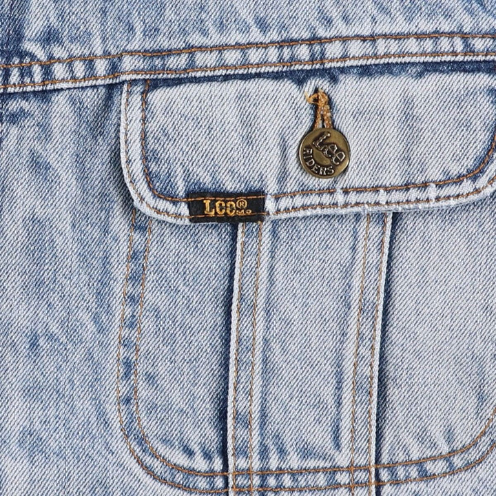 Vintage Lee STORM RIDER denim jacket from the 1980'S and 1990s, size XL, men's. unclear blue type Vintage Second Hand