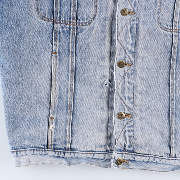 Vintage Lee STORM RIDER denim jacket from the 1980'S and 1990s, size XL, men's. unclear blue type Vintage Second Hand