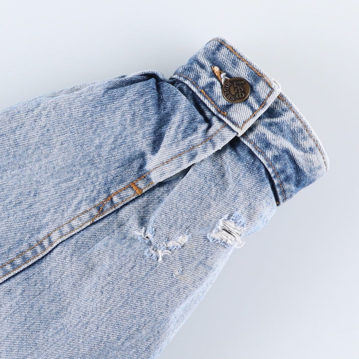 Vintage Lee STORM RIDER denim jacket from the 1980'S and 1990s, size XL, men's. unclear blue type Vintage Second Hand