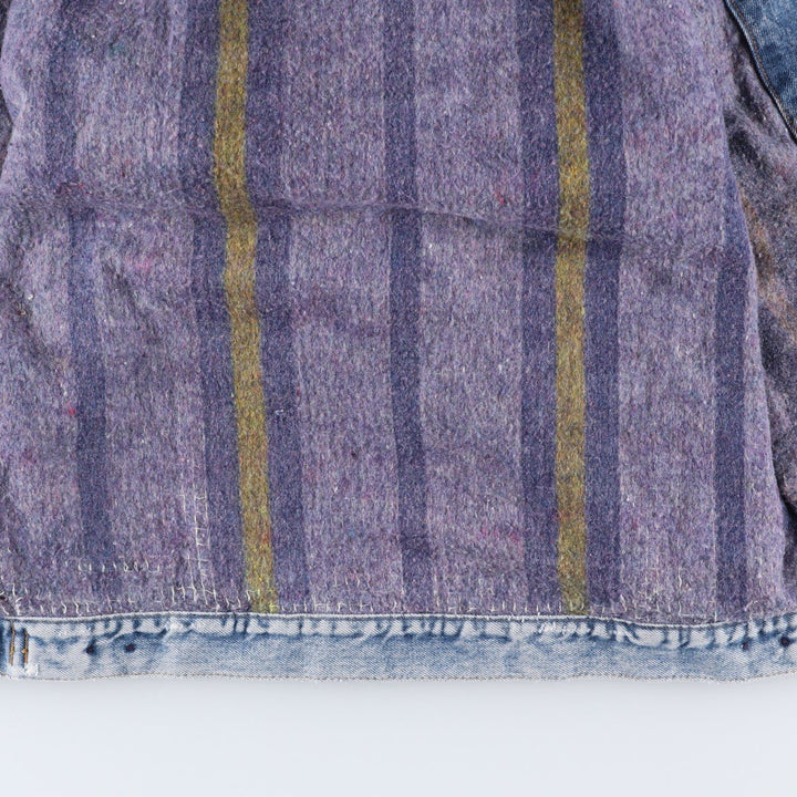 Vintage Lee STORM RIDER denim jacket from the 1980'S and 1990s, size XL, men's. unclear blue type Vintage Second Hand