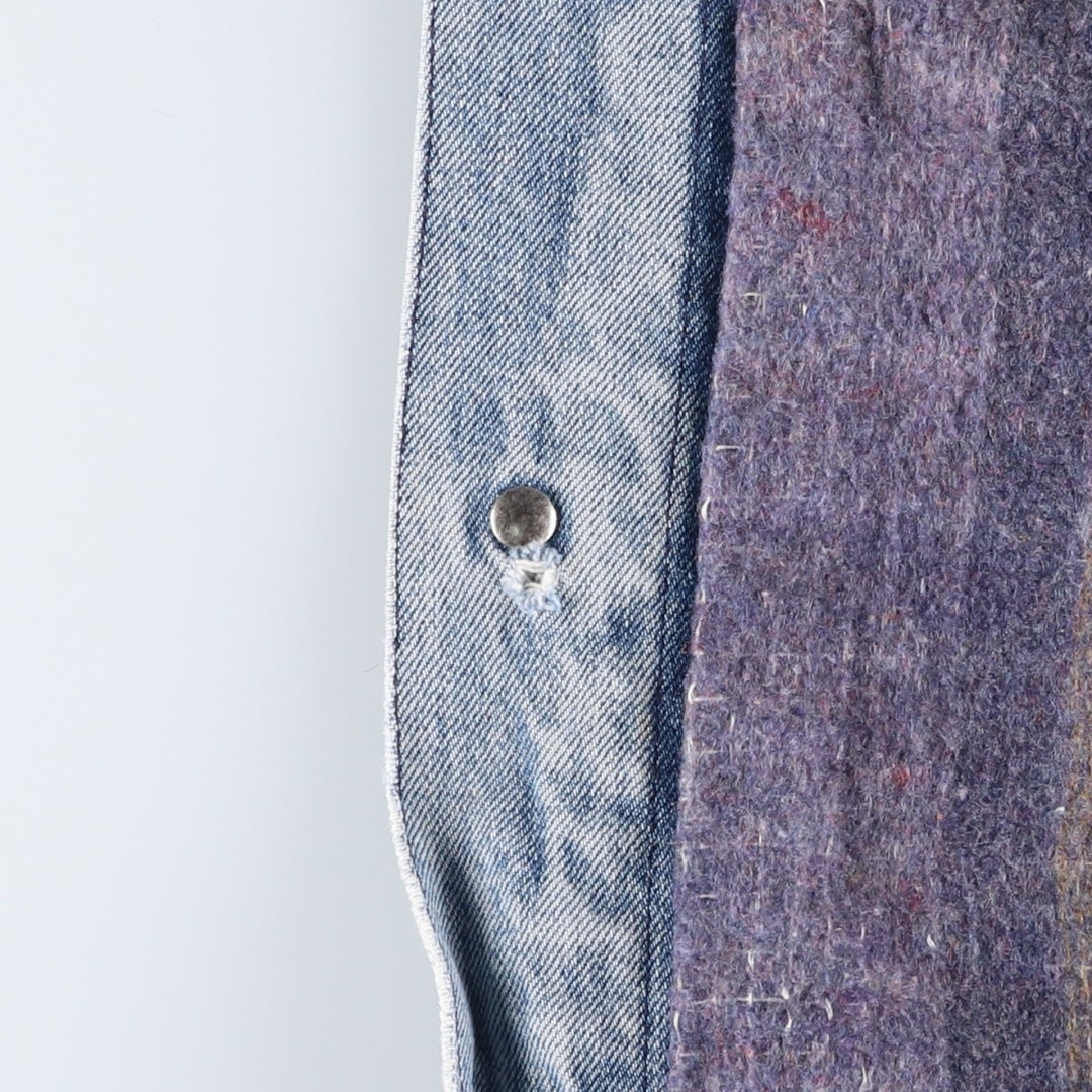 Vintage Lee STORM RIDER denim jacket from the 1980'S and 1990s, size XL, men's. unclear blue type Vintage Second Hand