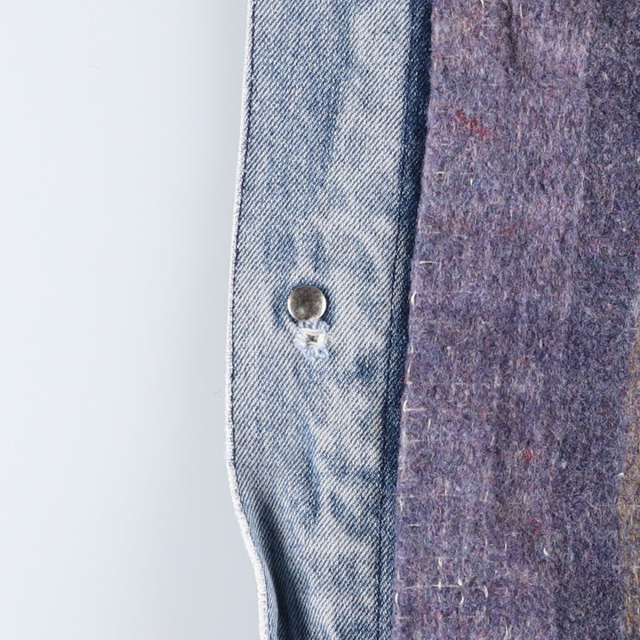 Vintage Lee STORM RIDER denim jacket from the 1980'S and 1990s, size XL, men's. unclear blue type Vintage Second Hand