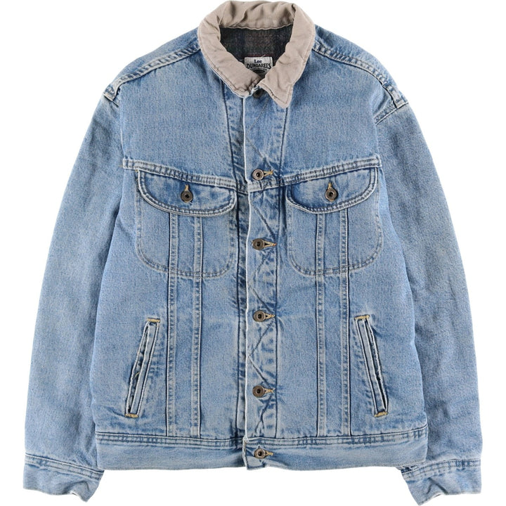 Vintage 90'S Lee DUNGAREES denim jacket, size L, men's unclear blue type Vintage Second Hand
