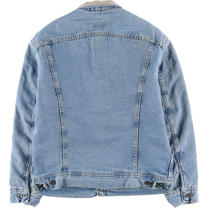 Vintage 90'S Lee DUNGAREES denim jacket, size L, men's unclear blue type Vintage Second Hand