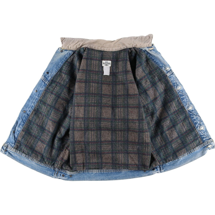 Vintage 90'S Lee DUNGAREES denim jacket, size L, men's unclear blue type Vintage Second Hand