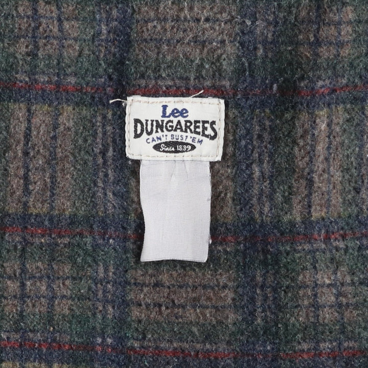 Vintage 90'S Lee DUNGAREES denim jacket, size L, men's unclear blue type Vintage Second Hand