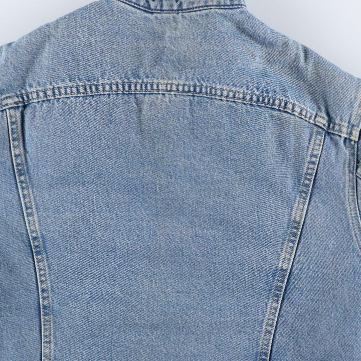 Vintage 90'S Lee DUNGAREES denim jacket, size L, men's unclear blue type Vintage Second Hand