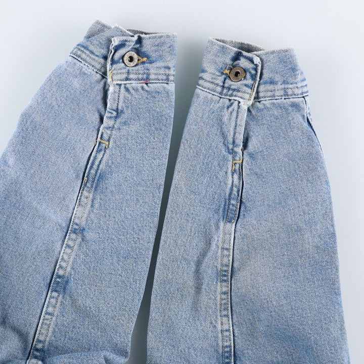 Vintage 90'S Lee DUNGAREES denim jacket, size L, men's unclear blue type Vintage Second Hand