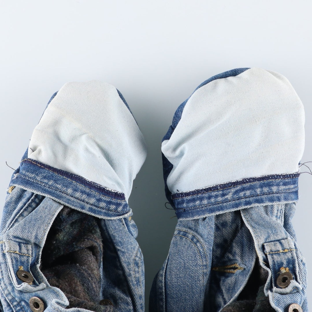 Vintage 90'S Lee DUNGAREES denim jacket, size L, men's unclear blue type Vintage Second Hand