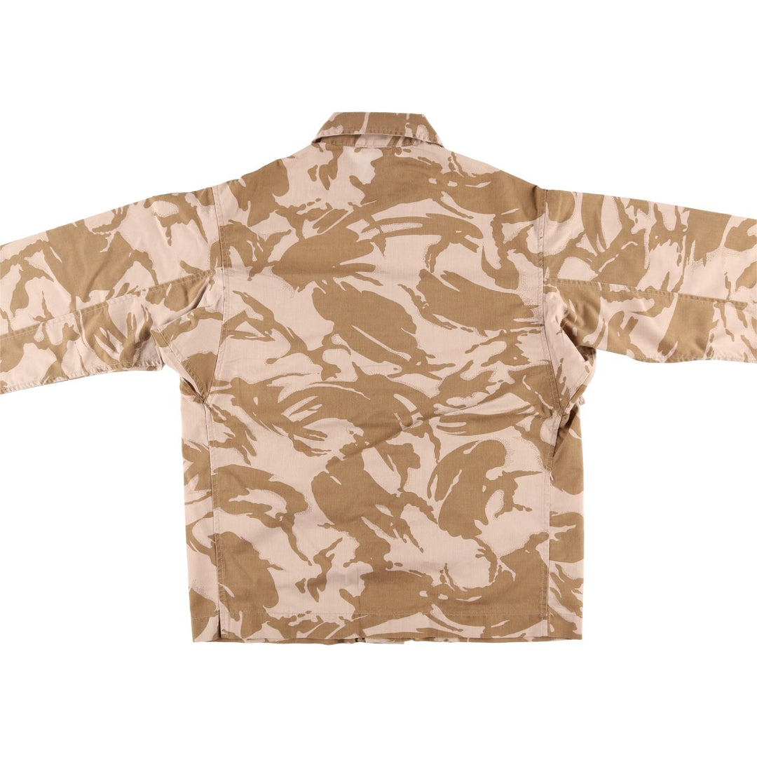 British Army Camouflage Pattern Desert DPM Camo Military Combat Jacket Size 170 unclear Beige type Vintage Second Hand