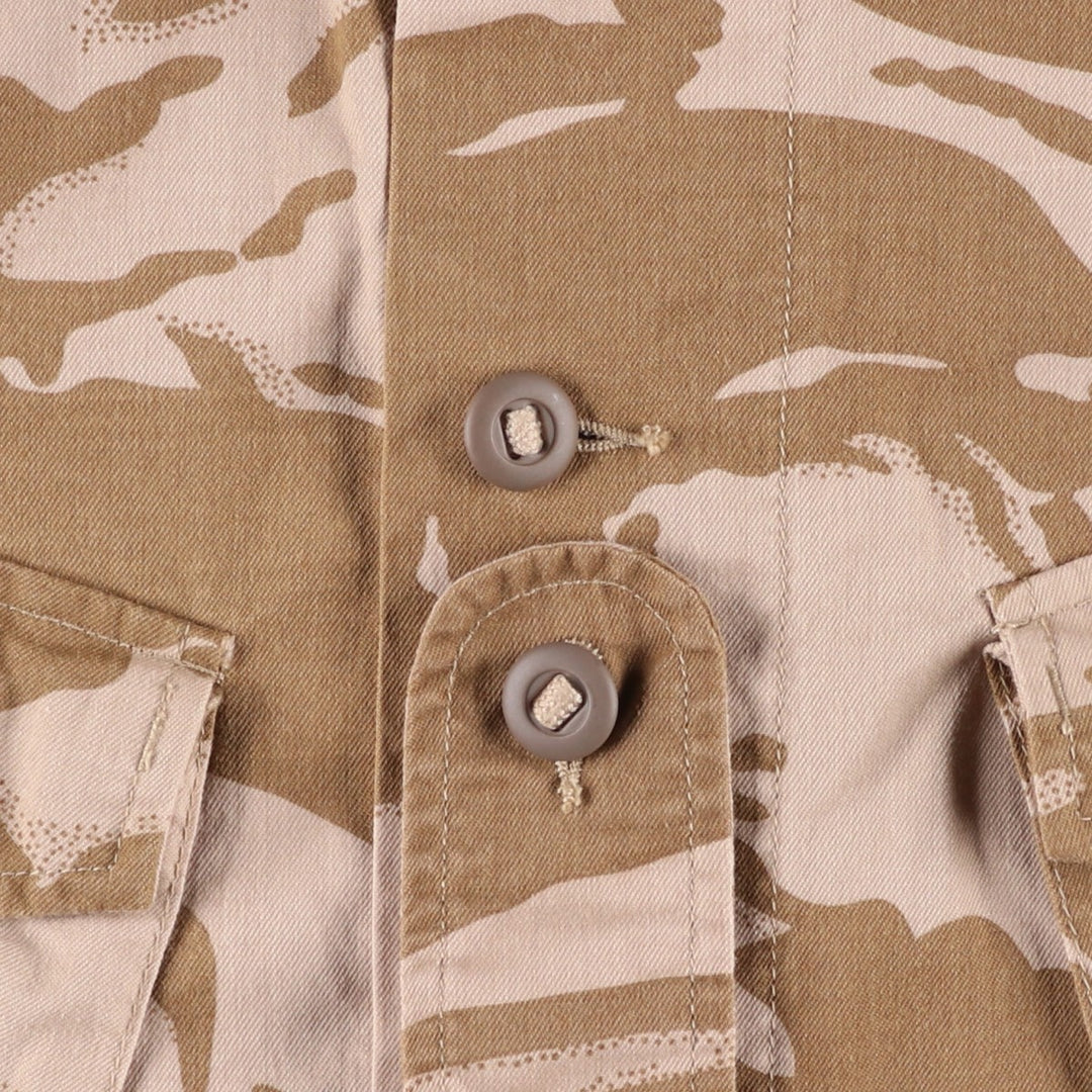 British Army Camouflage Pattern Desert DPM Camo Military Combat Jacket Size 170 unclear Beige type Vintage Second Hand