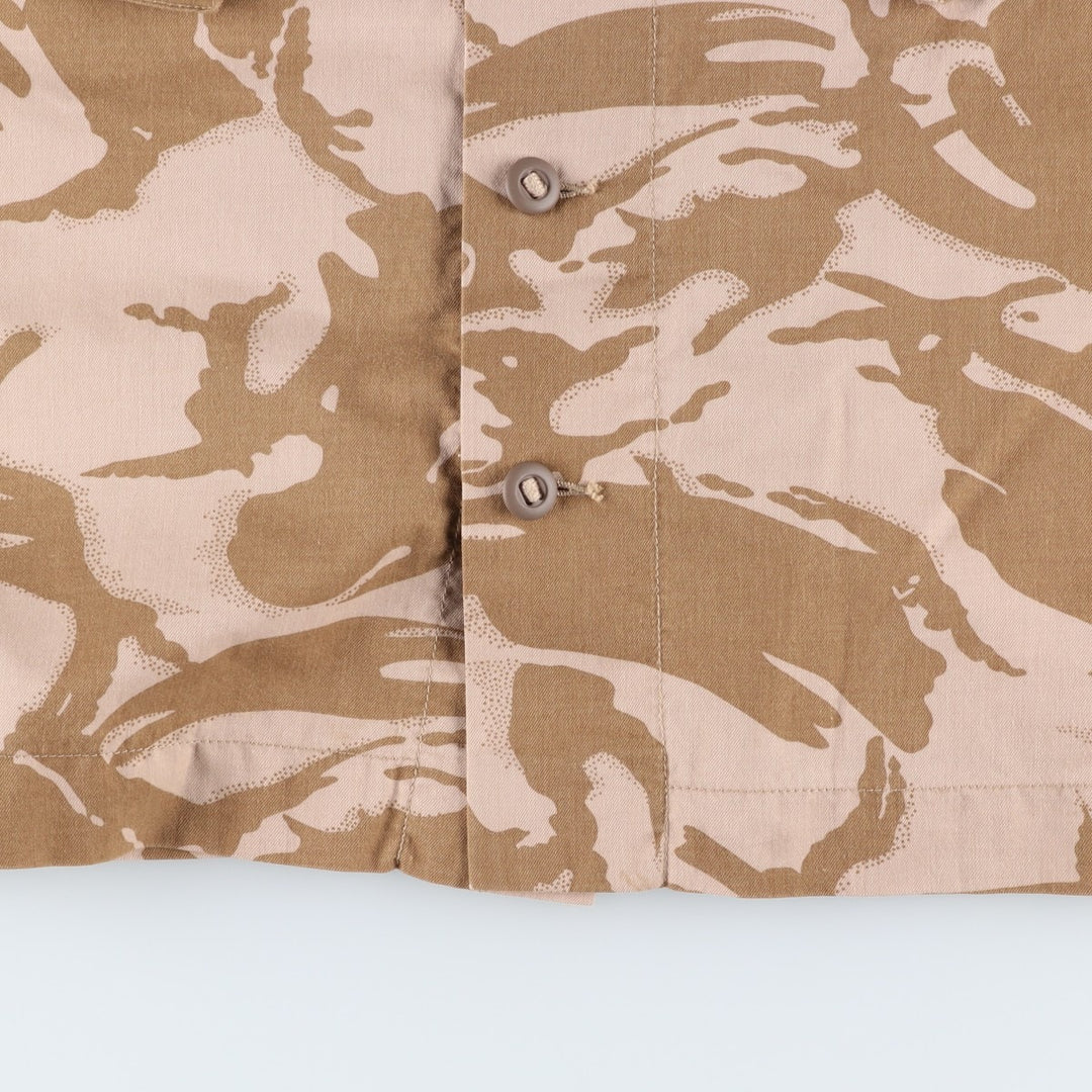 British Army Camouflage Pattern Desert DPM Camo Military Combat Jacket Size 170 unclear Beige type Vintage Second Hand