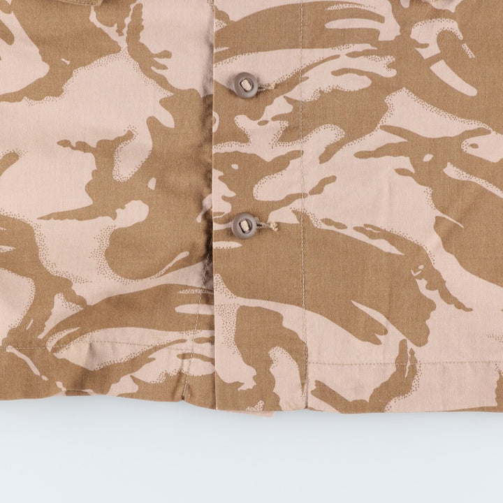 British Army Camouflage Pattern Desert DPM Camo Military Combat Jacket Size 170 unclear Beige type Vintage Second Hand