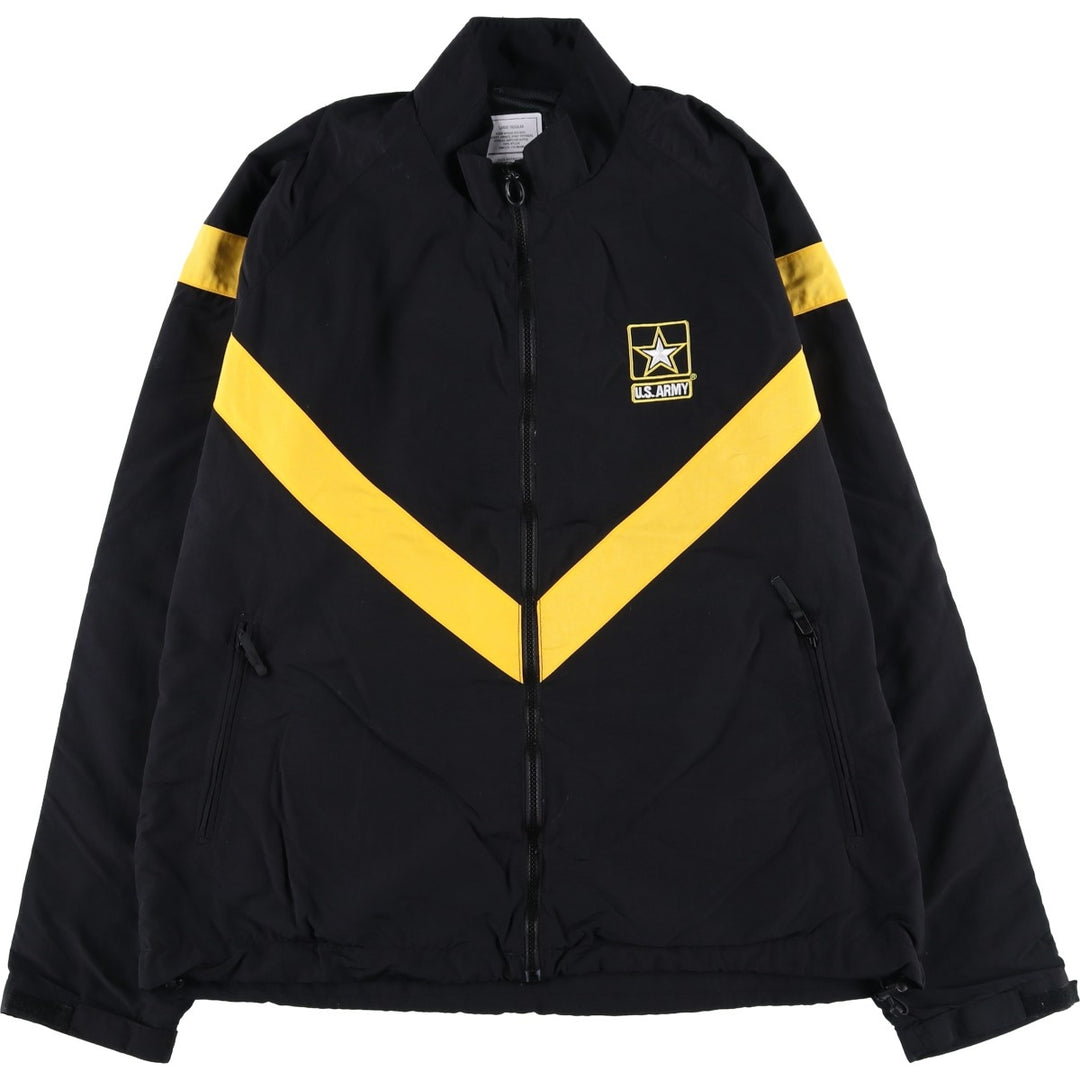 US Army Unicor APFU Training Jacket, Nylon, Large Nylon black type Vintage Second Hand