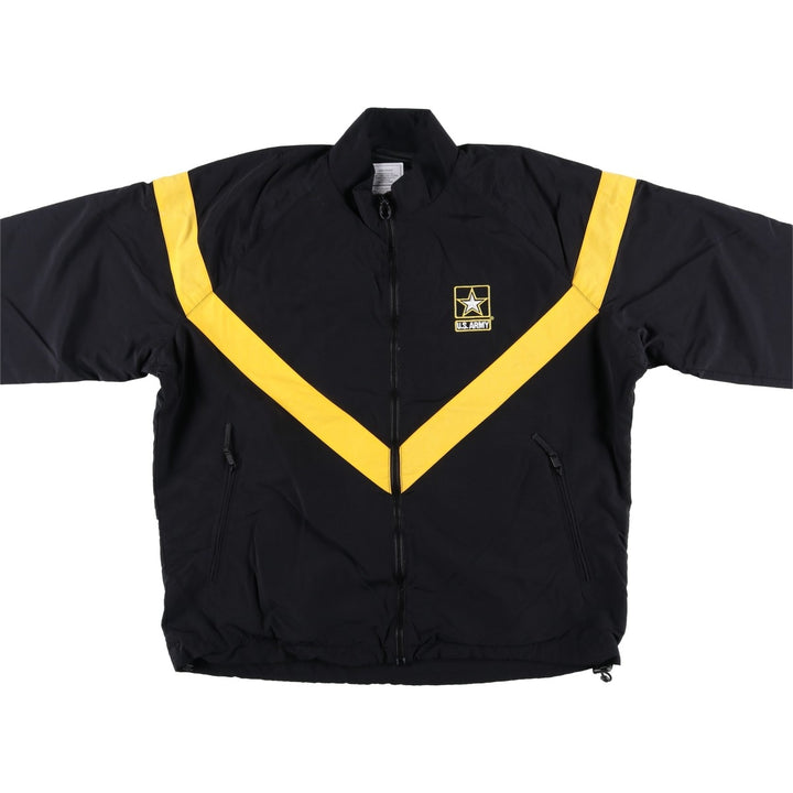 US Army Unicor APFU Training Jacket, Nylon, Large Nylon black type Vintage Second Hand