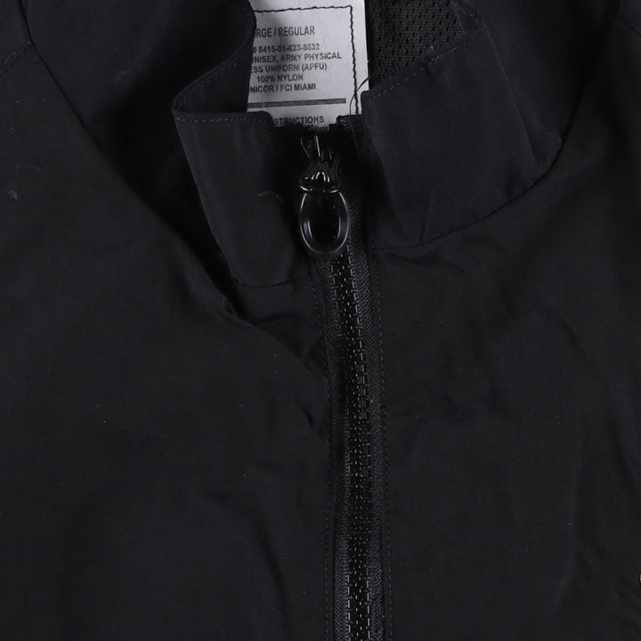US Army Unicor APFU Training Jacket, Nylon, Large Nylon black type Vintage Second Hand
