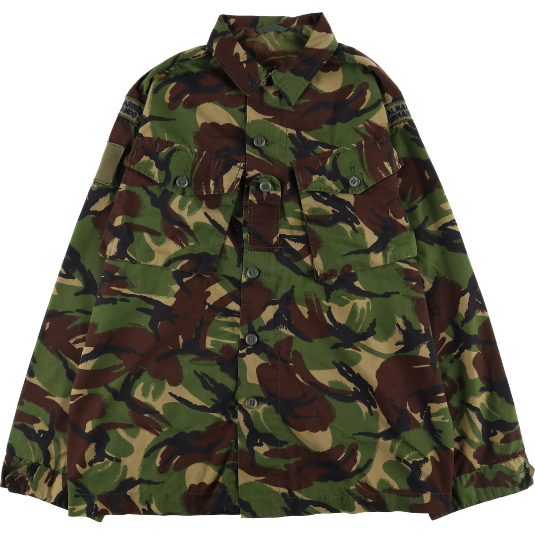 British Army Camouflage Pattern DPM Camo Military Combat Jacket 190 unclear Khaki type Vintage Second Hand