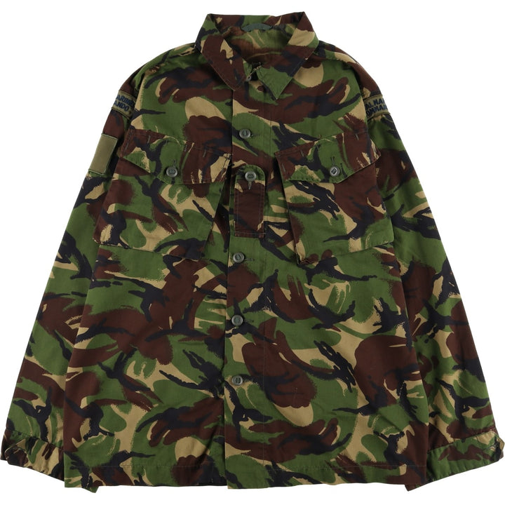 British Army Camouflage Pattern DPM Camo Military Combat Jacket 190 unclear Khaki type Vintage Second Hand