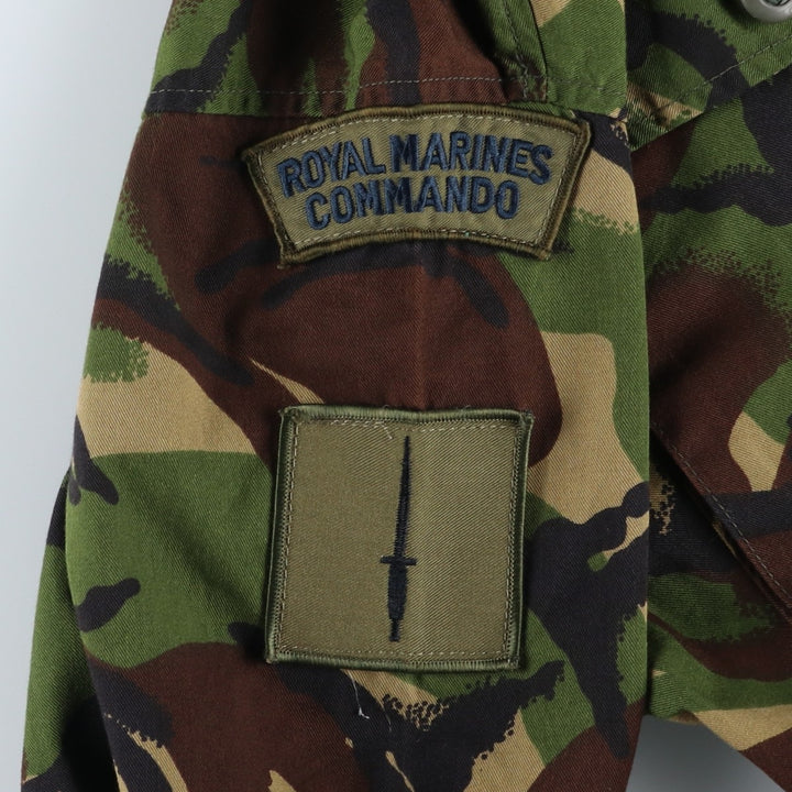 British Army Camouflage Pattern DPM Camo Military Combat Jacket 190 unclear Khaki type Vintage Second Hand