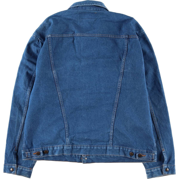 Vintage 80s-90'S Wrangler denim jacket, men's size XL unclear blue type Vintage Second Hand
