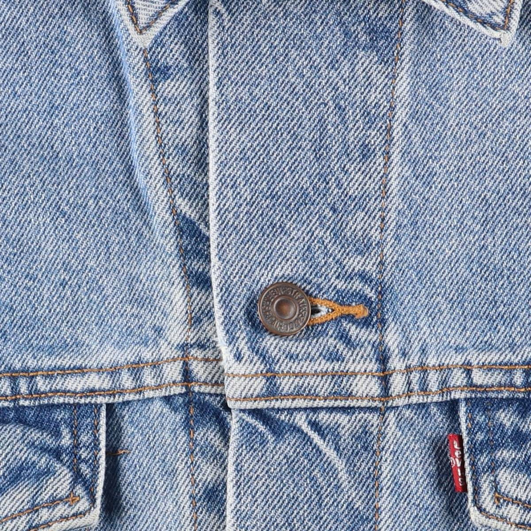 90'S Levi's 70507-0389 Denim Jacket, Men's Size Medium, Vintage cotton blue type Vintage Second Hand