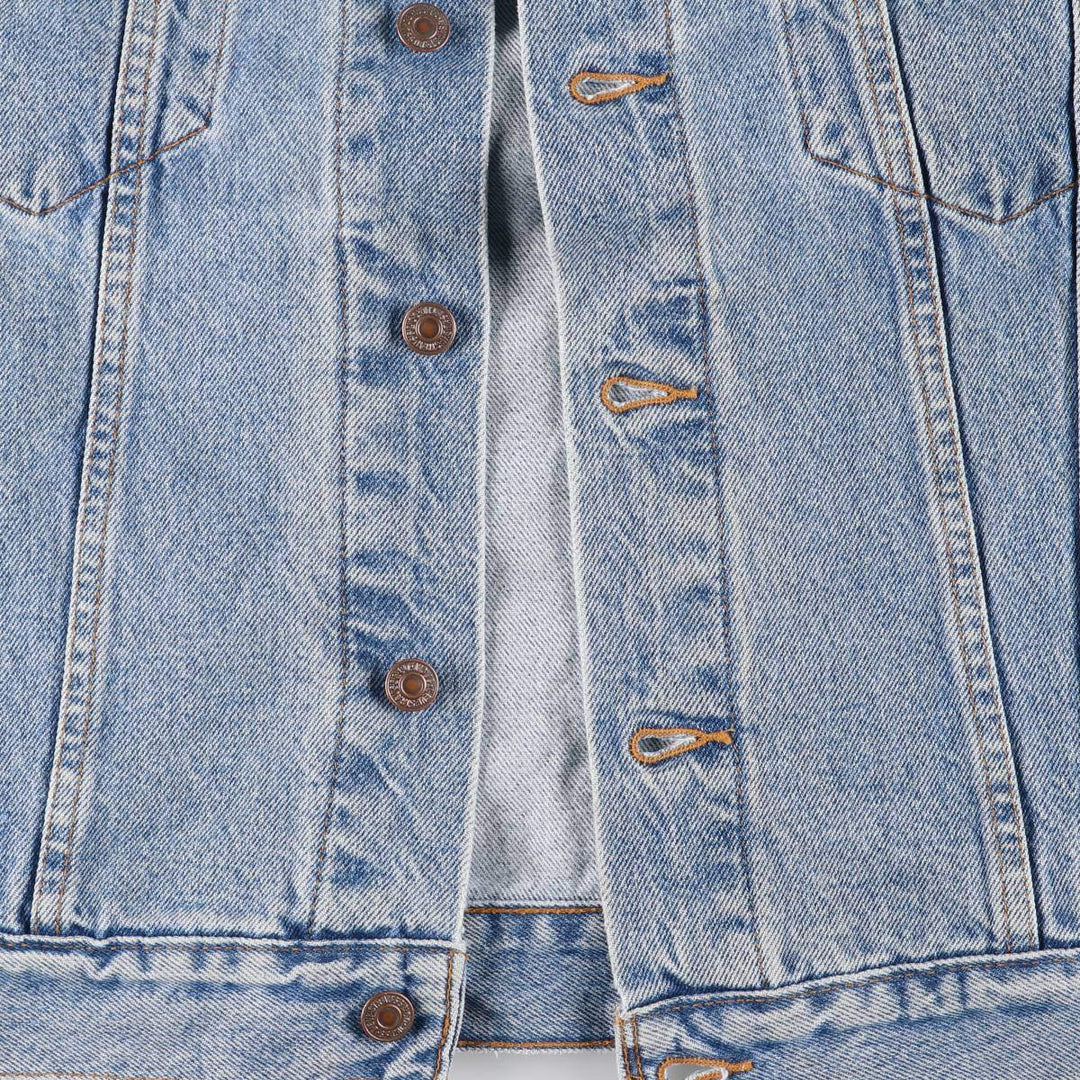 90'S Levi's 70507-0389 Denim Jacket, Men's Size Medium, Vintage cotton blue type Vintage Second Hand
