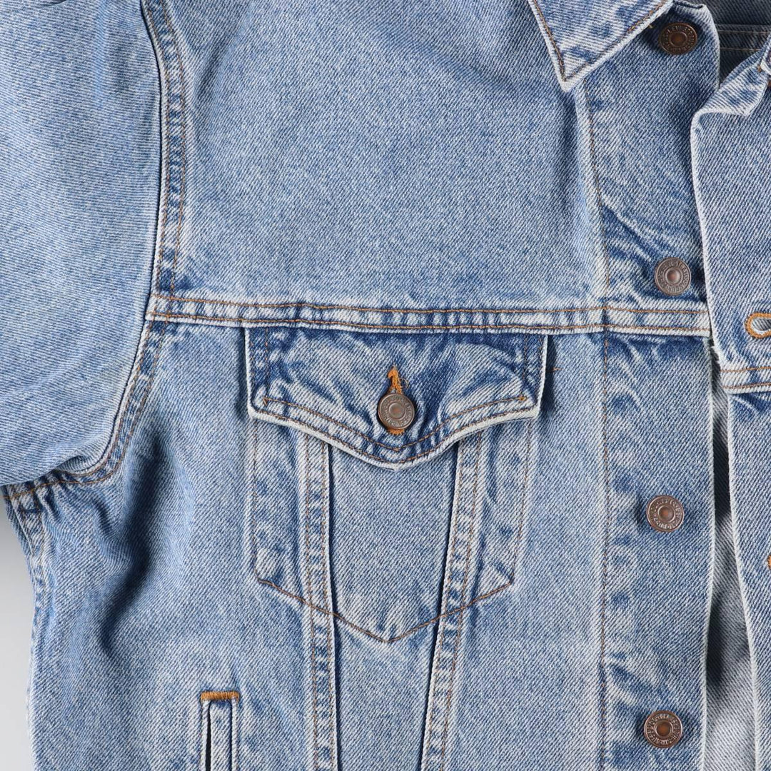 90'S Levi's 70507-0389 Denim Jacket, Men's Size Medium, Vintage cotton blue type Vintage Second Hand
