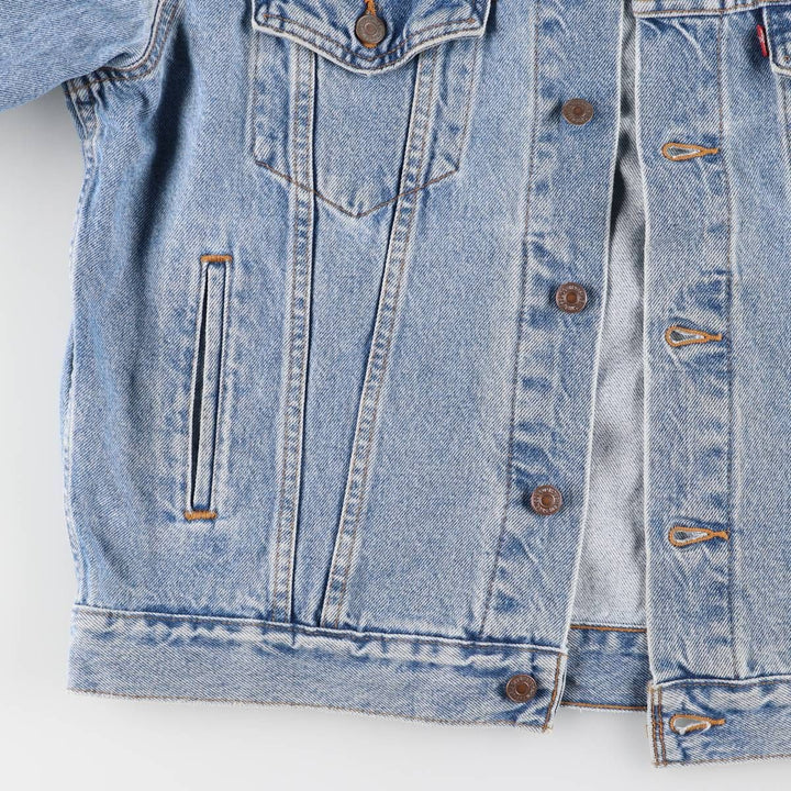 90'S Levi's 70507-0389 Denim Jacket, Men's Size Medium, Vintage cotton blue type Vintage Second Hand