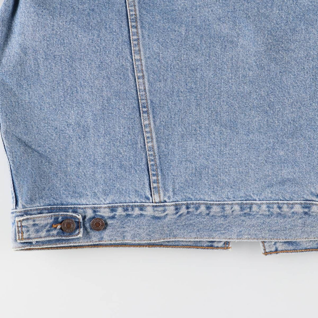 90'S Levi's 70507-0389 Denim Jacket, Men's Size Medium, Vintage cotton blue type Vintage Second Hand