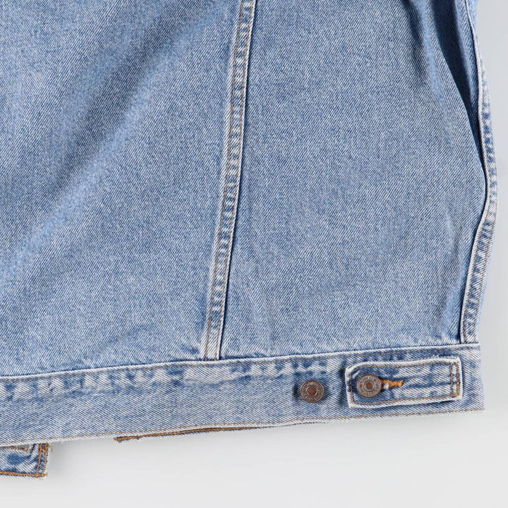 90'S Levi's 70507-0389 Denim Jacket, Men's Size Medium, Vintage cotton blue type Vintage Second Hand