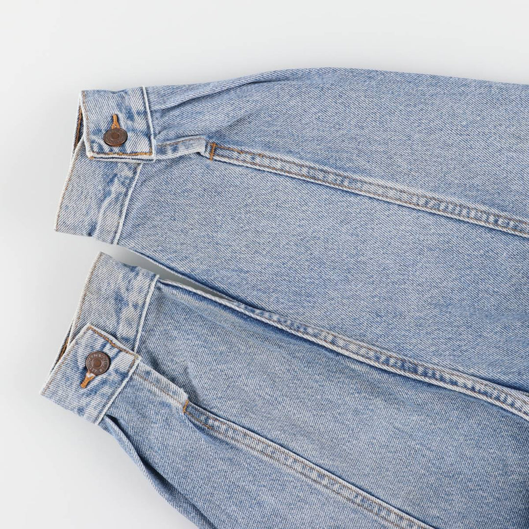 90'S Levi's 70507-0389 Denim Jacket, Men's Size Medium, Vintage cotton blue type Vintage Second Hand