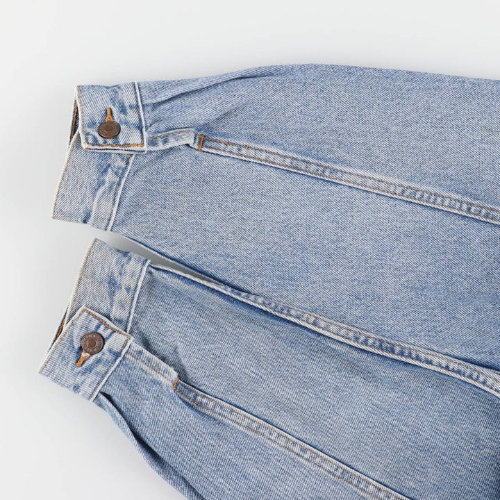 90'S Levi's 70507-0389 Denim Jacket, Men's Size Medium, Vintage cotton blue type Vintage Second Hand