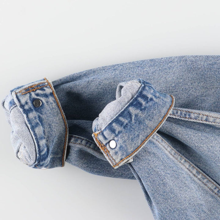 90'S Levi's 70507-0389 Denim Jacket, Men's Size Medium, Vintage cotton blue type Vintage Second Hand