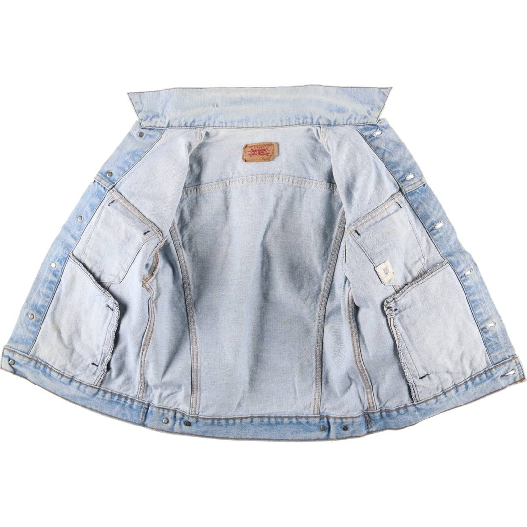 Vintage 1990'S Levi's 70506-0214 denim jacket, made in the USA, size S, men's size small cotton blue type Vintage Second Hand