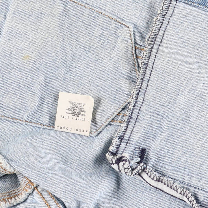 Vintage 1990'S Levi's 70506-0214 denim jacket, made in the USA, size S, men's size small cotton blue type Vintage Second Hand