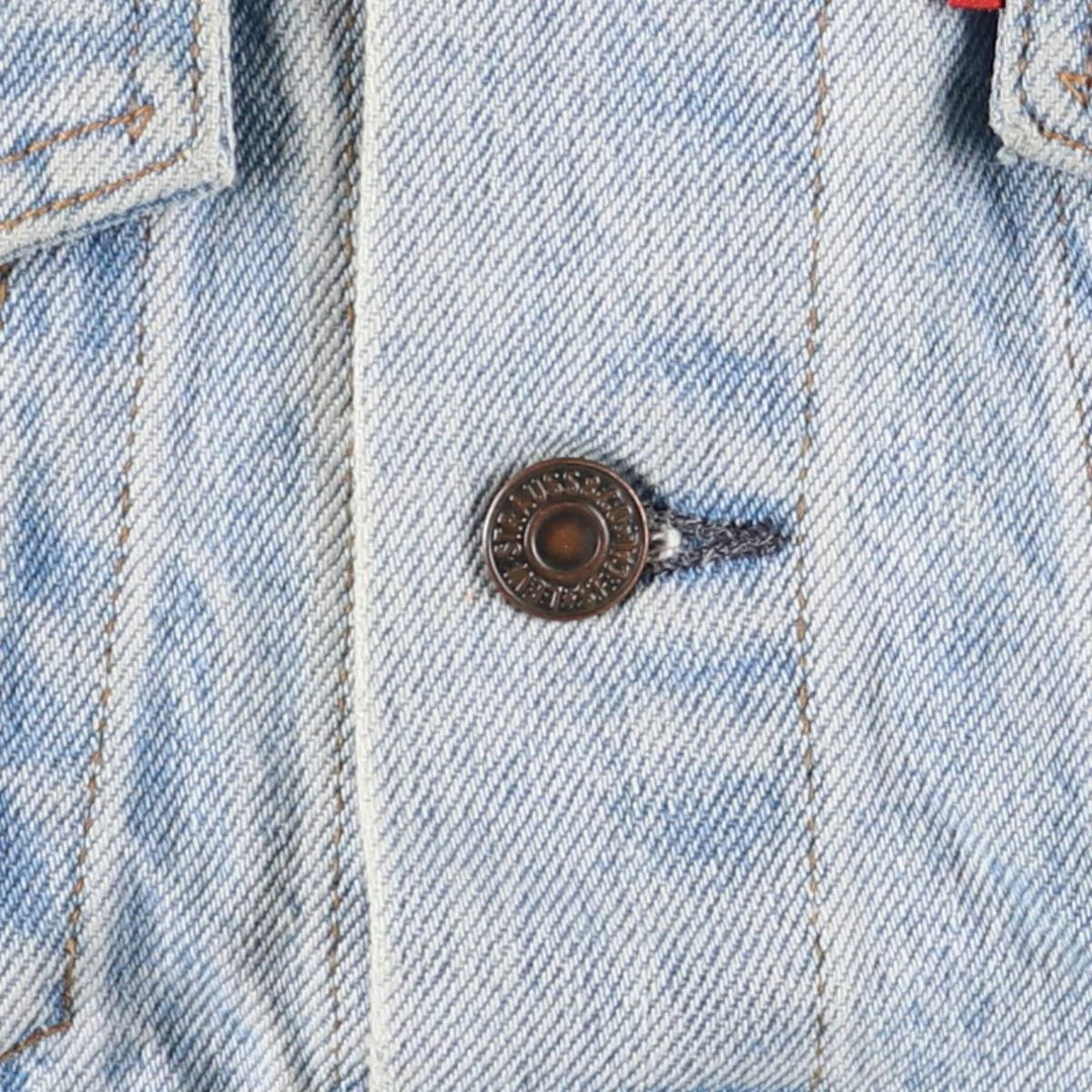 Vintage 1990'S Levi's 70506-0214 denim jacket, made in the USA, size S, men's size small cotton blue type Vintage Second Hand
