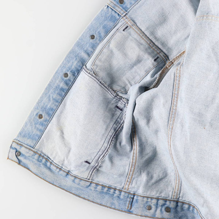 Vintage 1990'S Levi's 70506-0214 denim jacket, made in the USA, size S, men's size small cotton blue type Vintage Second Hand