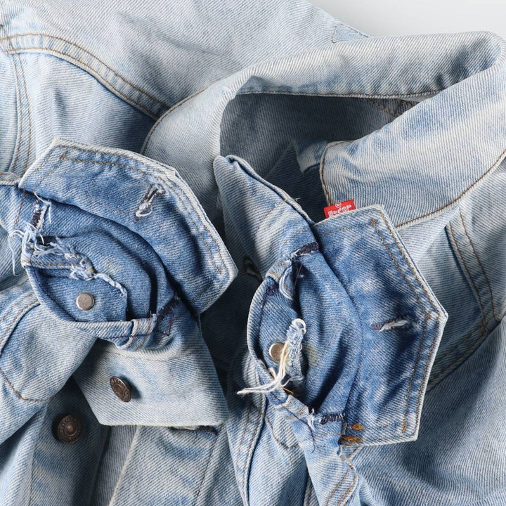 Vintage 1990'S Levi's 70506-0214 denim jacket, made in the USA, size S, men's size small cotton blue type Vintage Second Hand
