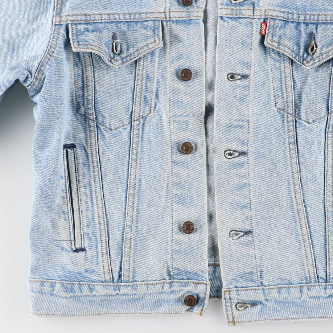 Vintage 1990'S Levi's 70506-0214 denim jacket, made in the USA, size S, men's size small cotton blue type Vintage Second Hand