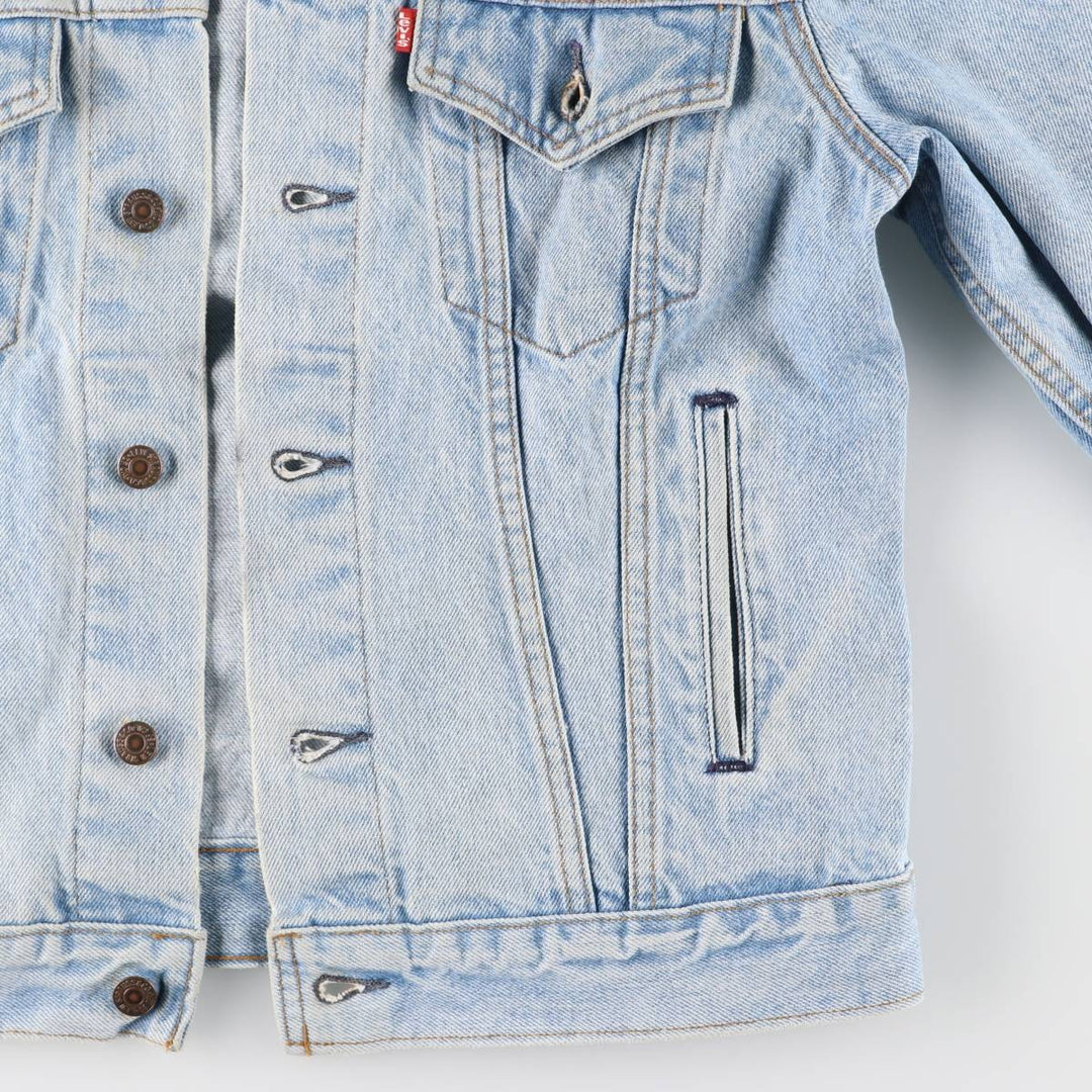 Vintage 1990'S Levi's 70506-0214 denim jacket, made in the USA, size S, men's size small cotton blue type Vintage Second Hand